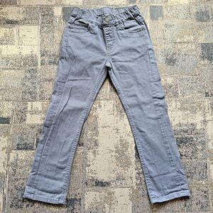 Uniqlo Jeans Boys Girls Pants Dark Gray Small  (5-6 Y) H 110-125cm W 50-56cm